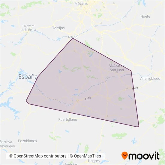 Cobertura del mapa de Interbus