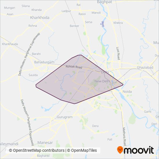 DTC AC Services coverage area map