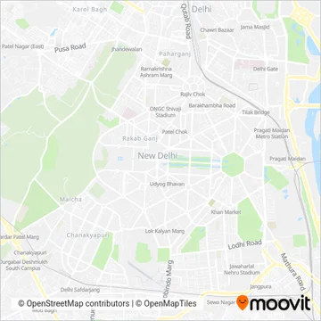 DTC Express Bus coverage area map