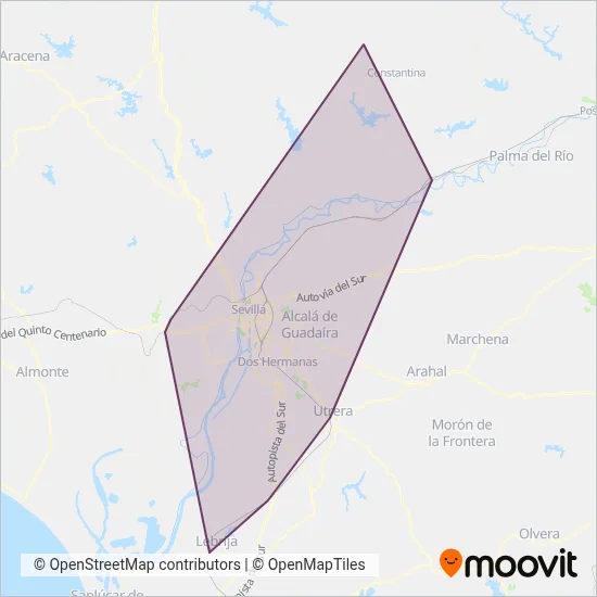 Cobertura del mapa de Renfe Cercanías
