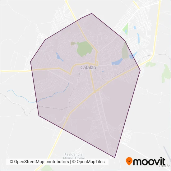Transduarte coverage area map