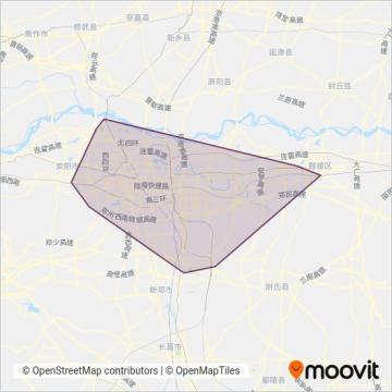 郑州公交线路的覆盖范围