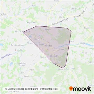 OTL (Bus) coverage area map