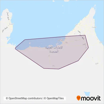 DARB (Bus) coverage area map