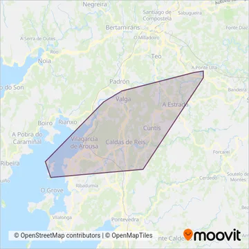 Benito Abalo coverage area map