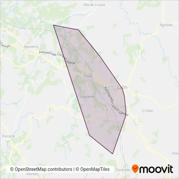 UTE Deza 696 coverage area map