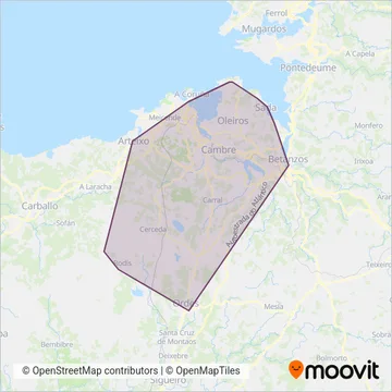 Alsa Cal Pita coverage area map