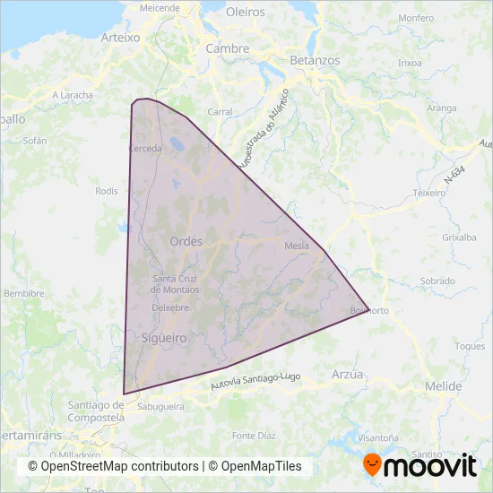 Autos Grabanxa coverage area map
