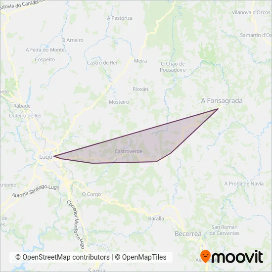 Her Vei coverage area map