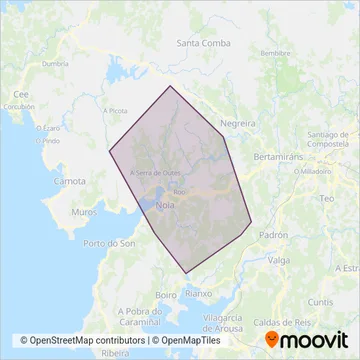 Autos Dosil coverage area map