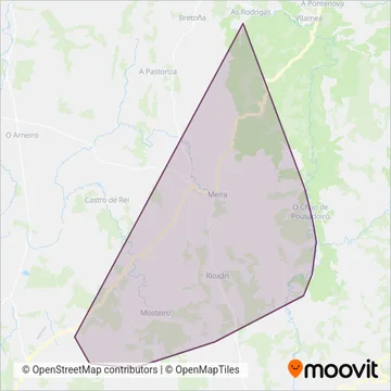 Empresa Trigo coverage area map