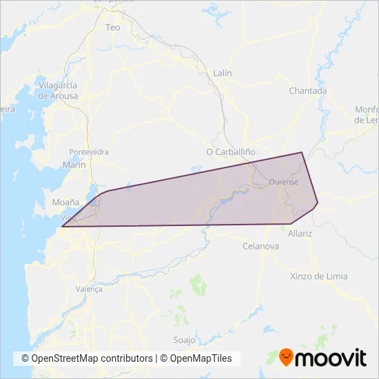 Cobertura del mapa de Autos González