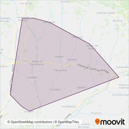 Amaya coverage area map