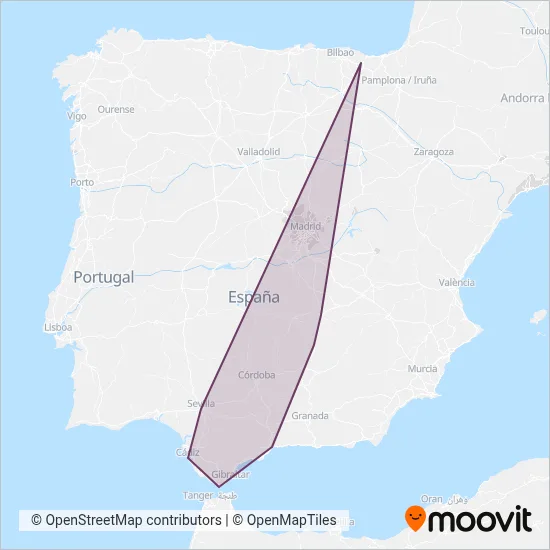 Socibus coverage area map