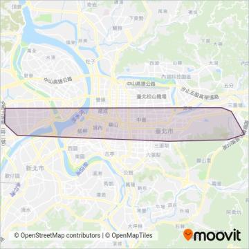 大有巴士 coverage area map