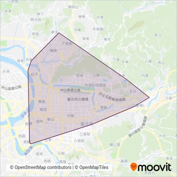 光華巴士 coverage area map