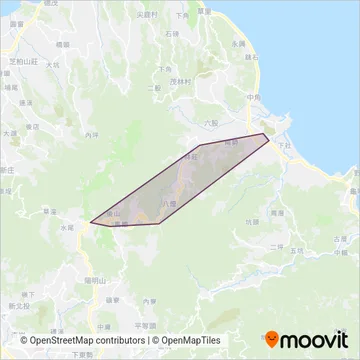 皇家客運 coverage area map