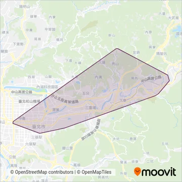 新北客運 coverage area map
