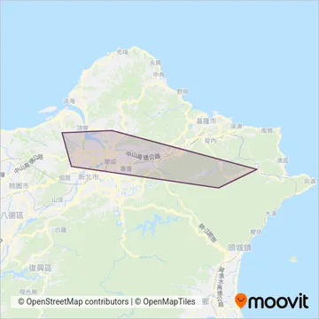 國光客運 coverage area map