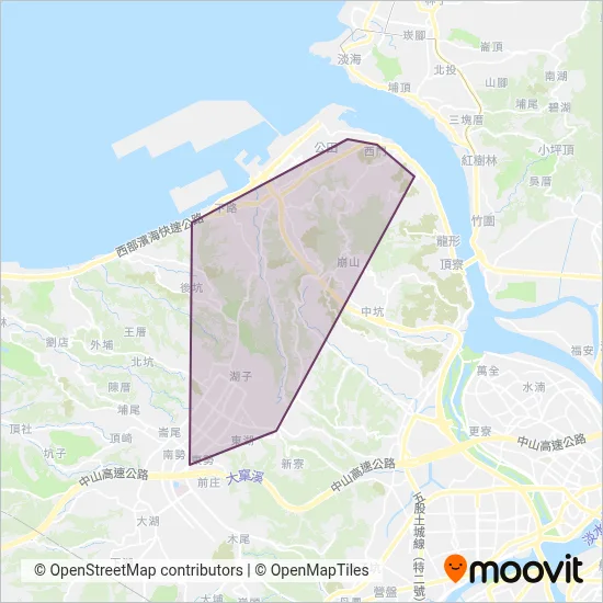 Bali District Office coverage area map