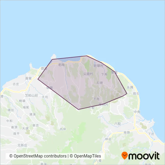 Shimen District Office coverage area map