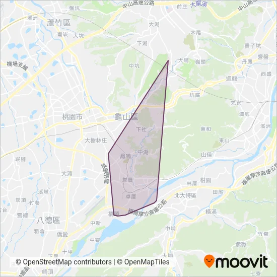 Yingge District Office coverage area map