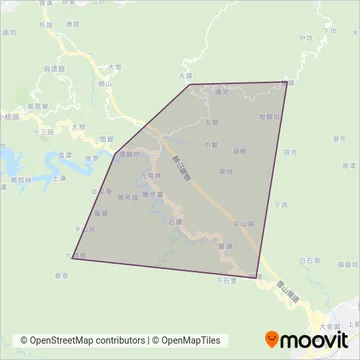 坪林區公所 coverage area map