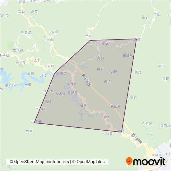 Pinglin District Office coverage area map