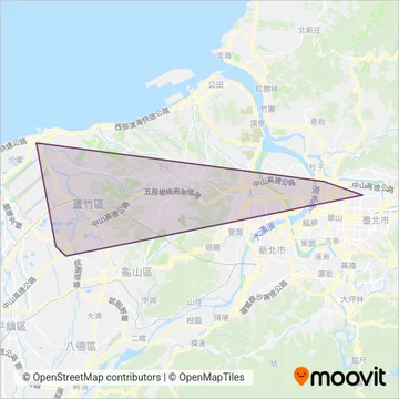 亞通客運 coverage area map