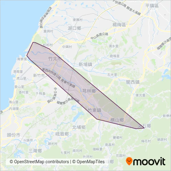 科技之星交通 coverage area map