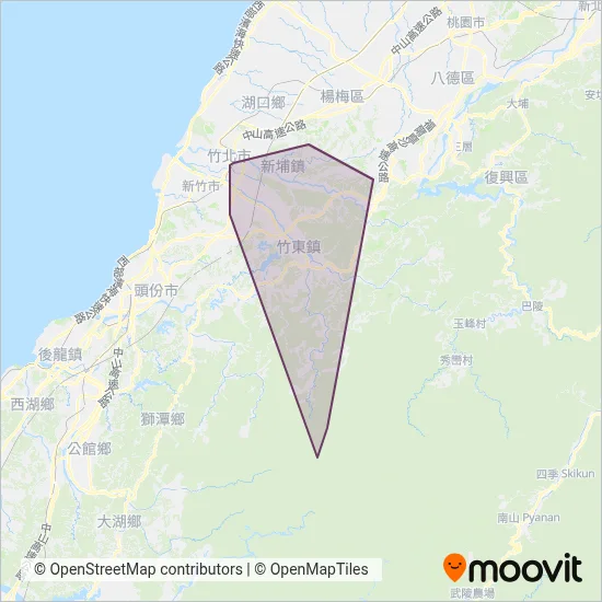 金牌客運 coverage area map