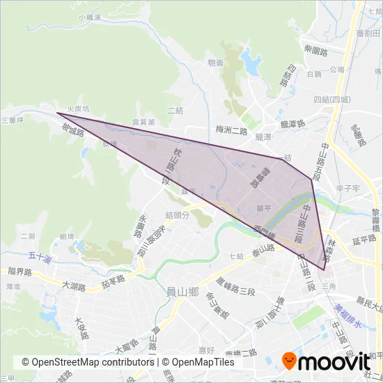 Crown Taxi Fleet coverage area map