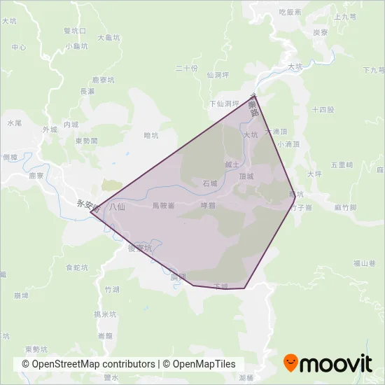 Zhongliao Township Office coverage area map