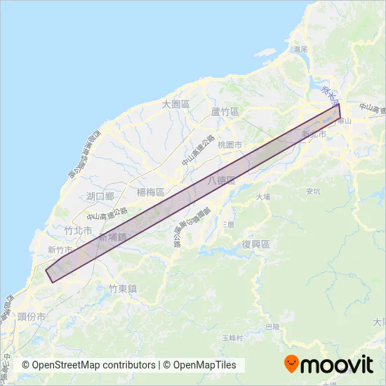 豪泰客運 coverage area map