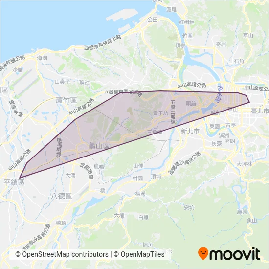 Fanxing Transportation coverage area map