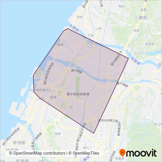 睿奕交通 coverage area map