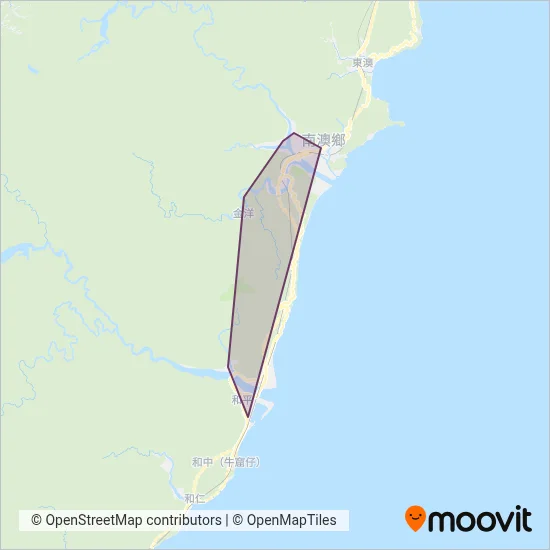 南澳鄉公所 coverage area map