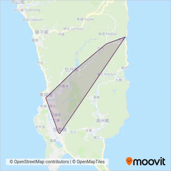 Mudan Bay Tribal Cultural Education Association coverage area map