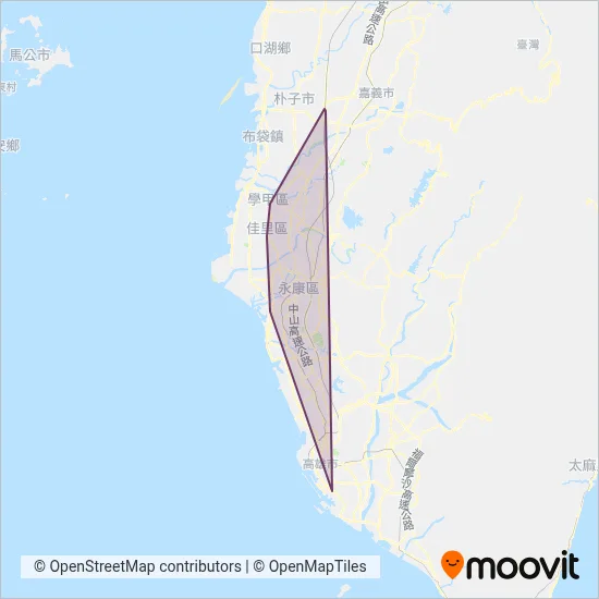 漢程客運 coverage area map