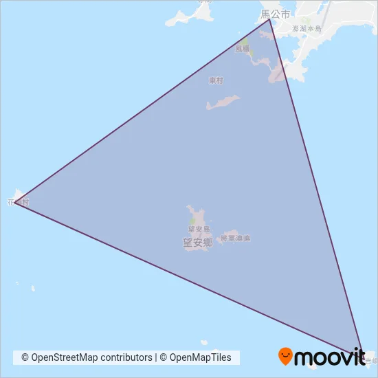 澎湖縣望安鄉公所 coverage area map