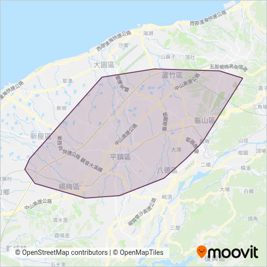 九億租車 coverage area map