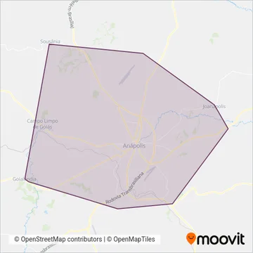 URBAN coverage area map