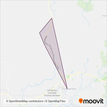 ZeniTur Transportes coverage area map