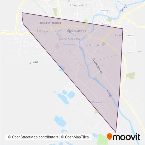 Net Bus Co [lokalni] mapa pokrivenosti