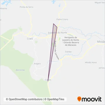 Instituto Dragão do Mar coverage area map