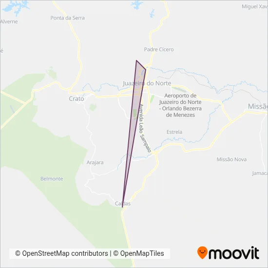 Instituto Dragão do Mar coverage area map
