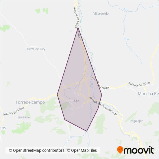 Empresa Castillo coverage area map