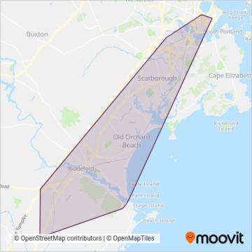 BSOOB coverage area map