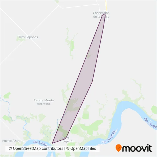 Municipalidad de Concepción de la Sierra coverage area map
