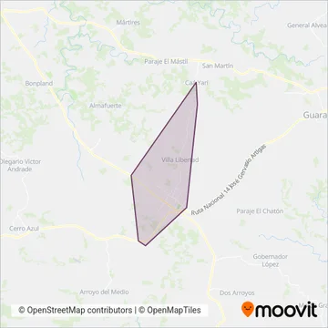 Rota S.R.L. coverage area map